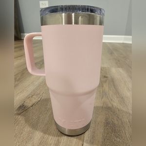 YETI Rambler 20 oz Travel Mug with Stronghold Lid Limited Edition Ice Pink